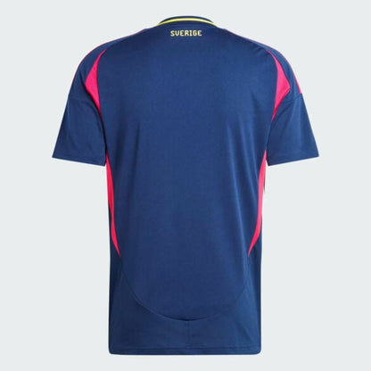 Camisola Suécia azul Away Euro 2024/25