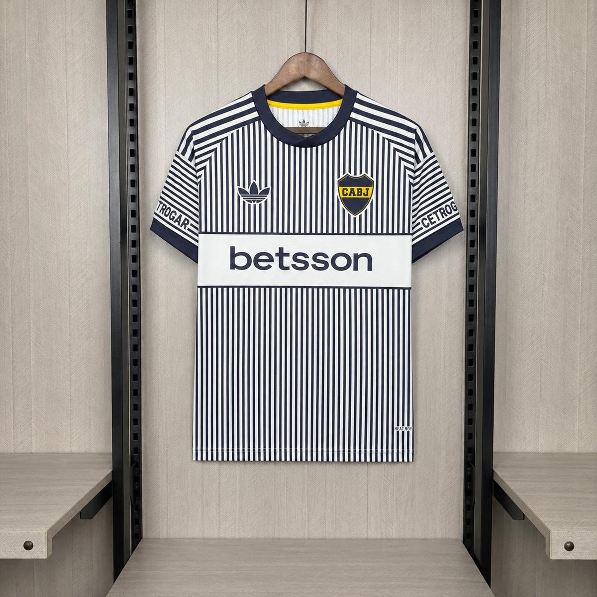 Camisola alternativa branca/azul 2026/27