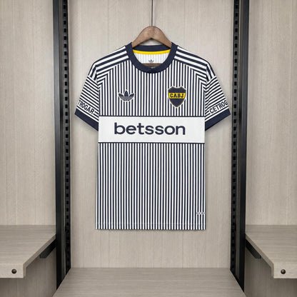 Camisola alternativa branca/azul 2026/27