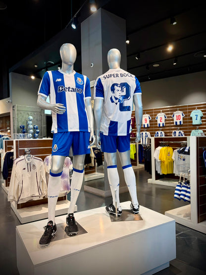 Camisola dragão JORGE COSTA principal 2026/27 azul e branca – LANÇAMENTO