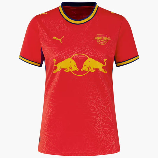 Camisola RB LEIPZIG FEMININA alternativa vermelha 2026/27