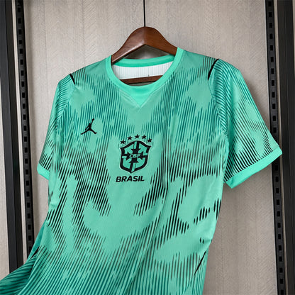 Camisola Brasil guarda redes Copa do Mundo 2026 - verde