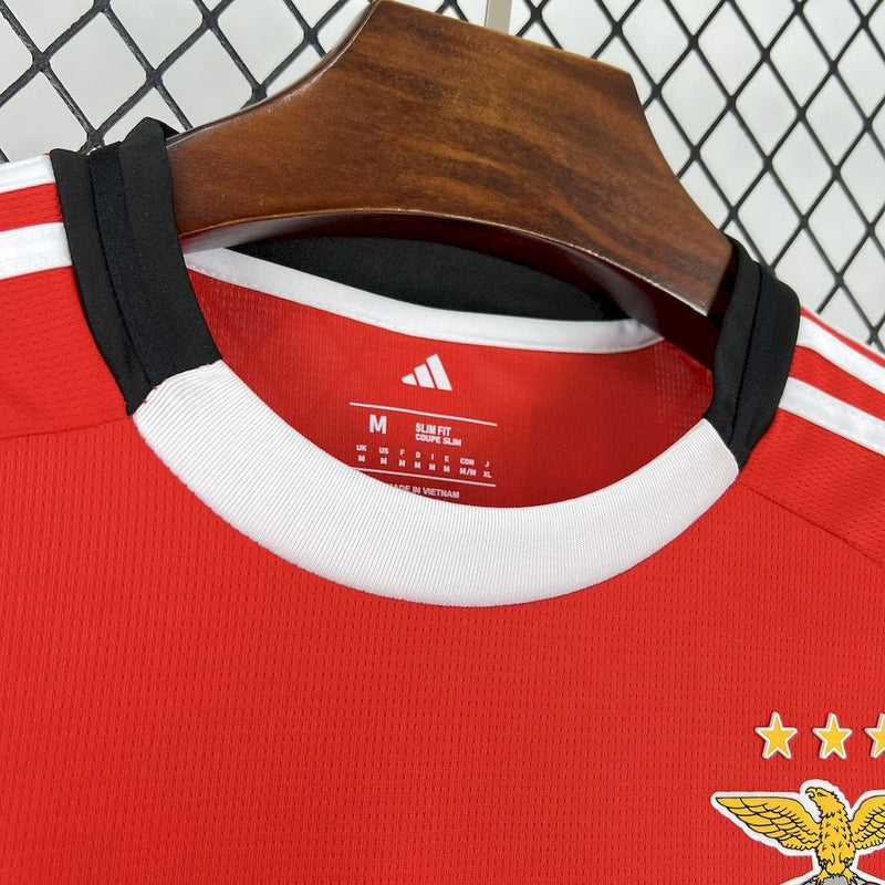 Camisola principal MANGA COMPRIDA vermelha 2025/26 - LANÇAMENTO