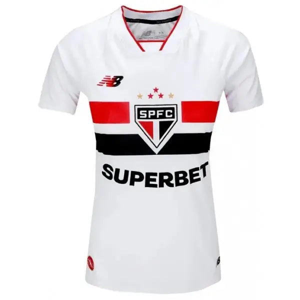 Camisola São Paulo branca Home 2026/27 - FEMININA
