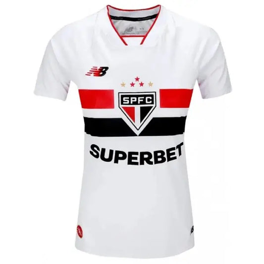 Camisola São Paulo branca Home 2026/27 - FEMININA
