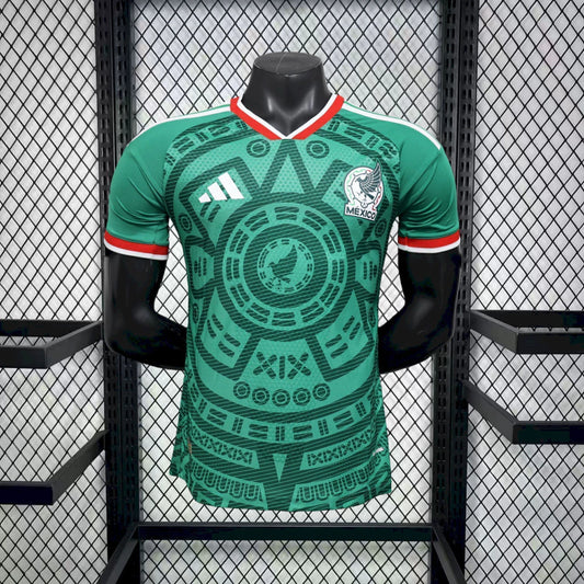 Camisola México principal copa do mundo 2026 verde - PLAYER