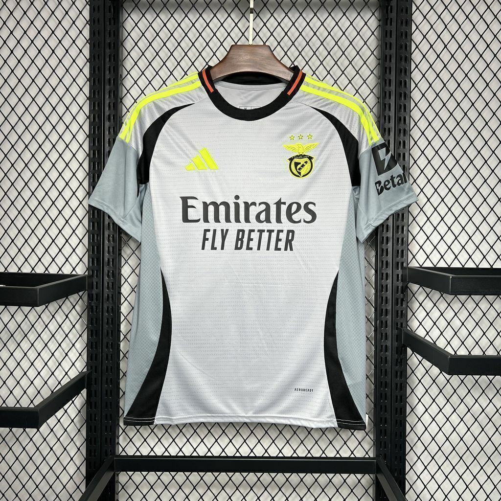 Camisola terceiro equipamento cinza 2024/25