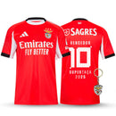 Camisola campeão SUPERTAÇA PRINCIPAL vermelha 2025/26 - LANÇAMENTO