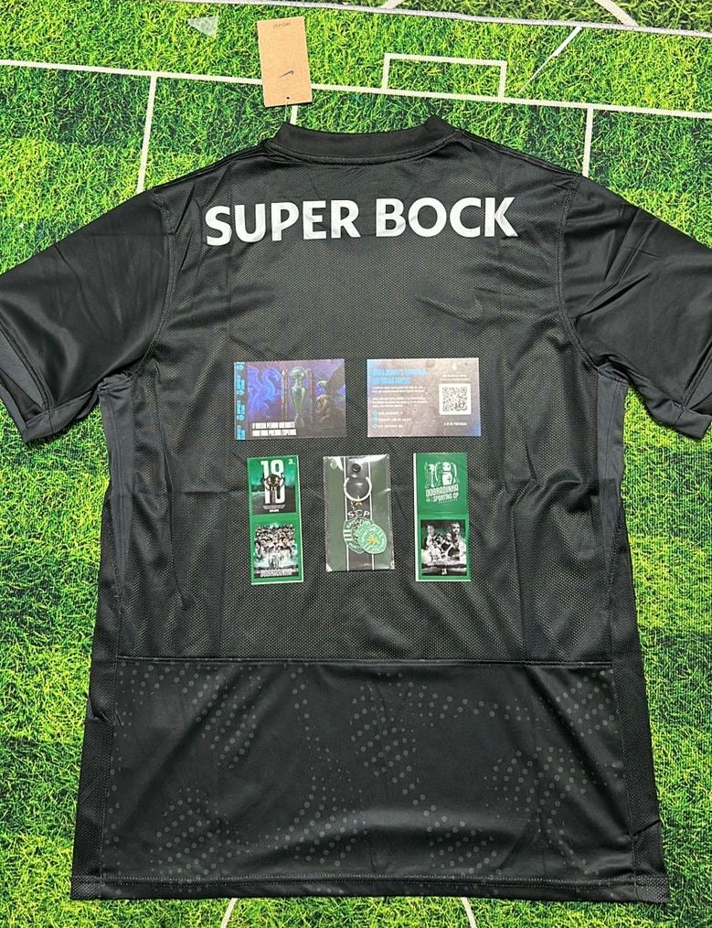 Camisola AWAY alternativo 2025/26 preto