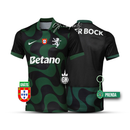 Camisola alternativa 2025/26 preto e verde - LANÇAMENTO