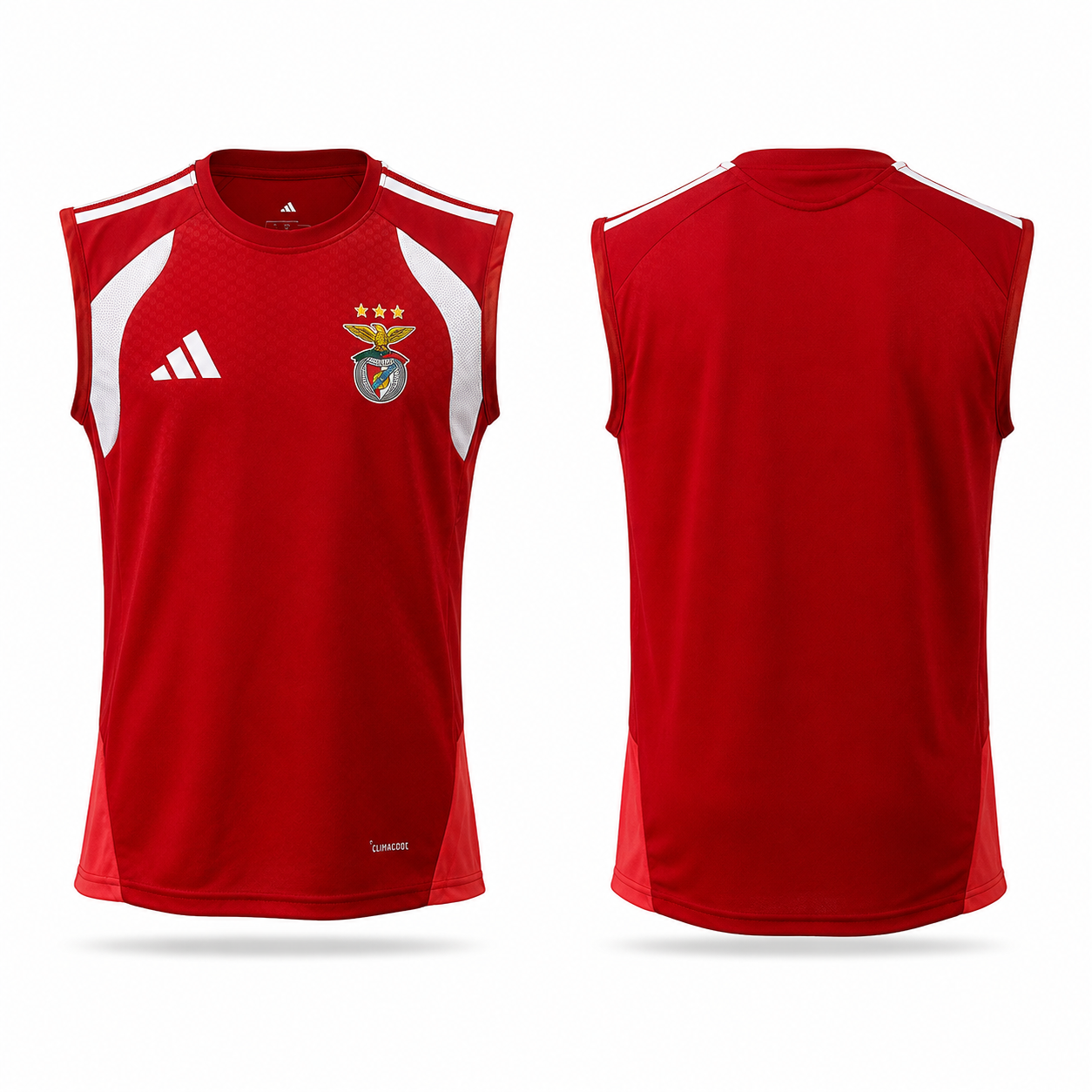Camisola de treino sem mangas (cava) adulto águia vermelho e preto 2026/27