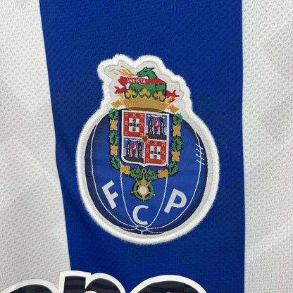 Camisola primeiro equipamento azul/branco 2025/26 simbolo bordado