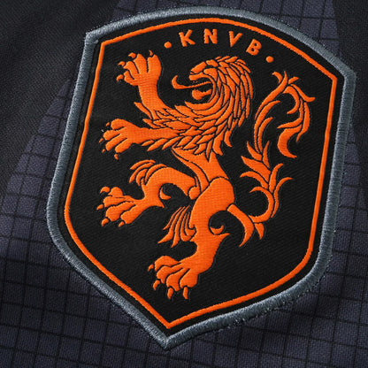 Camisola Holanda guarda redes manga longa Copa do Mundo 2026 - preta/laranja