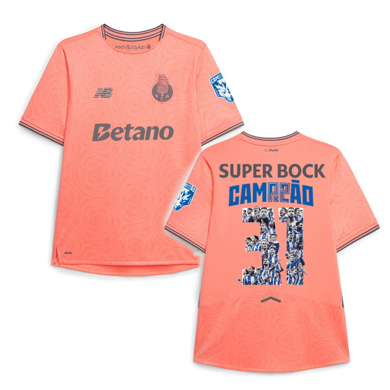 Camisola CAMPEÕES 31 segundo equipamento rosa 2025/26 - LANÇAMENTO ALTERNATIVA
