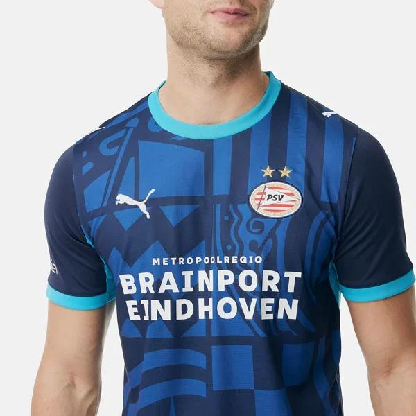 Camisola PSV Eindhoven Terceira Azul 2026/27 – imagem 3