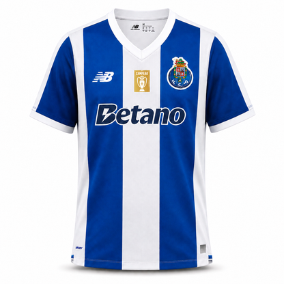 Camisola dragão PRINCIPAL 2026/27 azul e branca – pré venda (11 a 22 dias úteis)