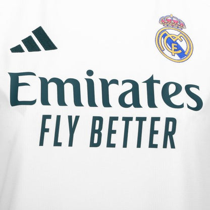Conjunto Infantil Real Madrid home branco 2026/27