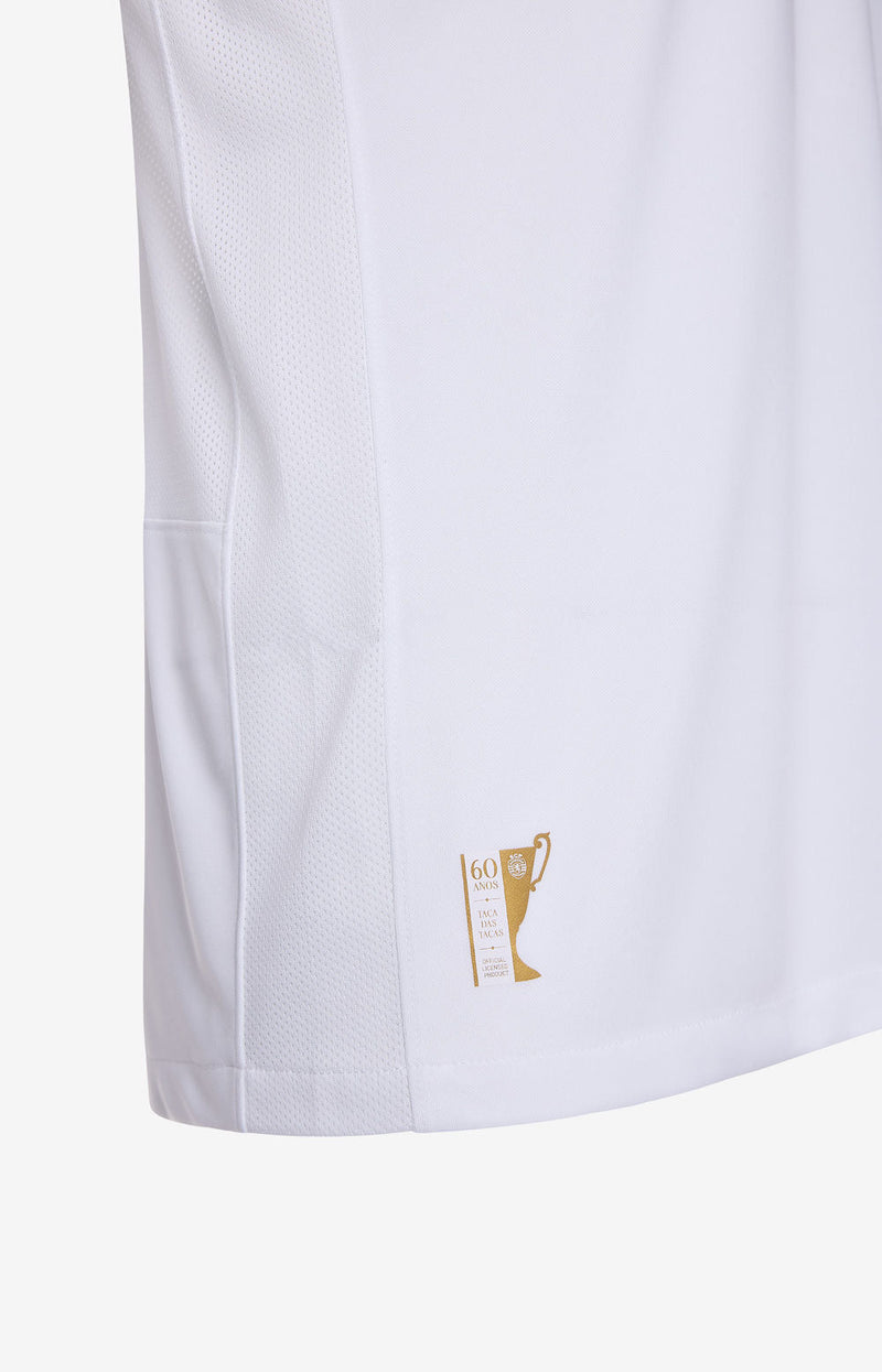 Camisola taça das taças branca CAMPEÃO NACIONAL + BADGE CAMPEÃO 2024/25