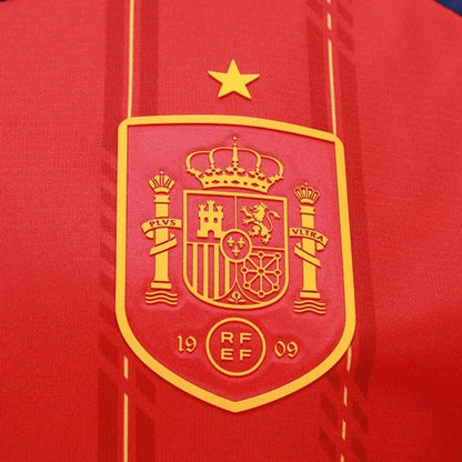 Camisola Seleção da Espanha principal vermelha - Copa do Mundo 2026