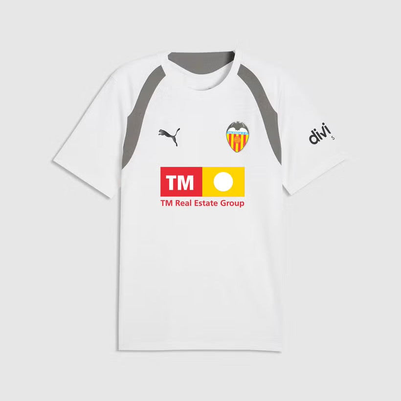 Camisola Valencia treino branca 2026/27
