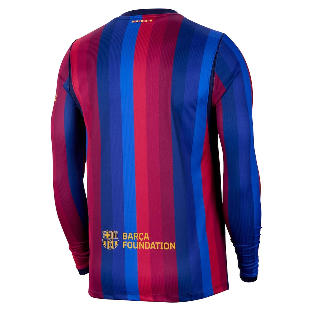 Camisola Barcelona home azul e vermelho 2026/27 - MANGA LONGA