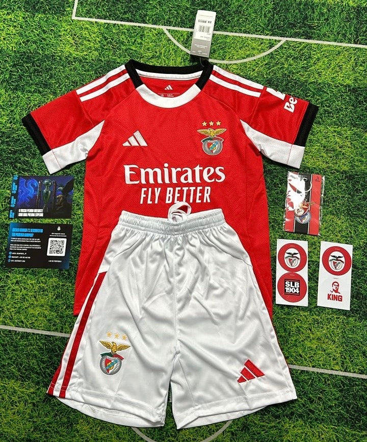 Conjunto infantil PRINCIPAL vermelho 2025/26
