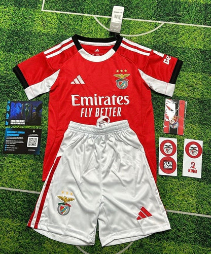 Conjunto infantil PRINCIPAL vermelho 2025/26