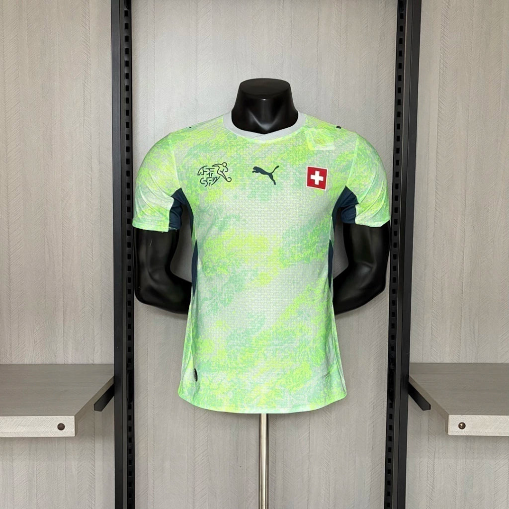 Camisola Suíça alternativa copa do mundo 2026 verde - PLAYER
