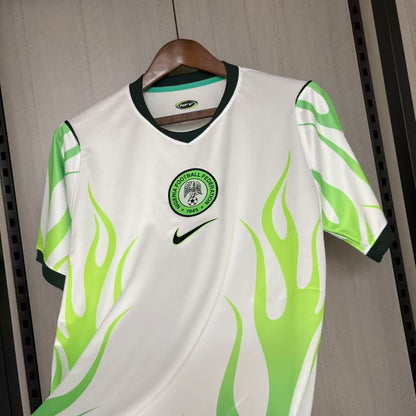 Camisola Seleção da Nigéria Away branca/verde - Copa do Mundo 2026