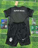 Conjunto infantil COM MEIAS AWAY preto 2025/26 - LANÇAMENTO