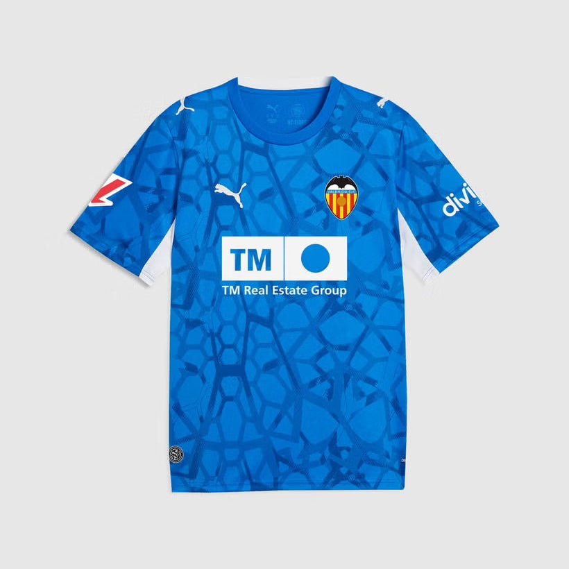 Camisola Valencia guarda redes azul 2026/27