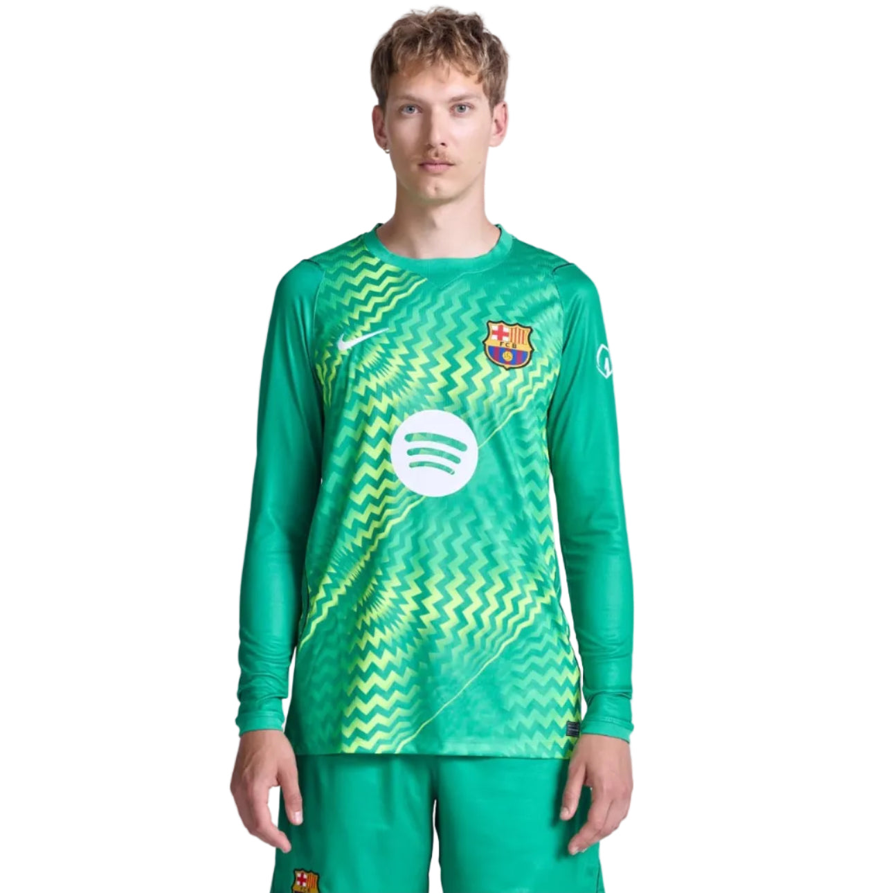 Camisola Barcelona guarda redes verde 2026/27 - MANGA LONGA