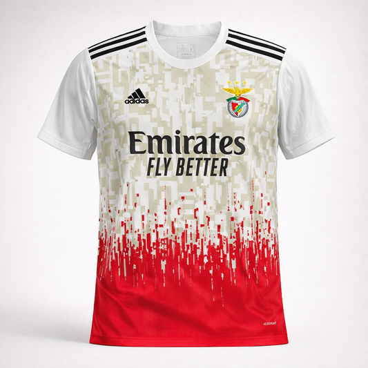 Camisola S L B concept ÁGUIA branca e vermelha 2025/26 - exclusiva