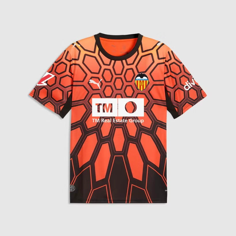 Camisola Valencia guarda redes laranja 2026/27