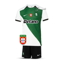 Conjunto infantil STROMP verde/branca 2024/25