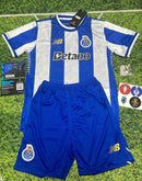 Conjunto infantil principal azul e branco 2025/26 - LANÇAMENTO