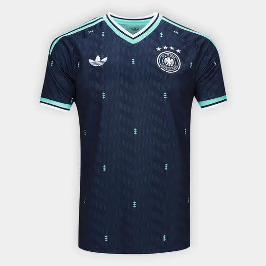 Camisola Seleção da Alemanha alternativa azul - Copa do Mundo 2026