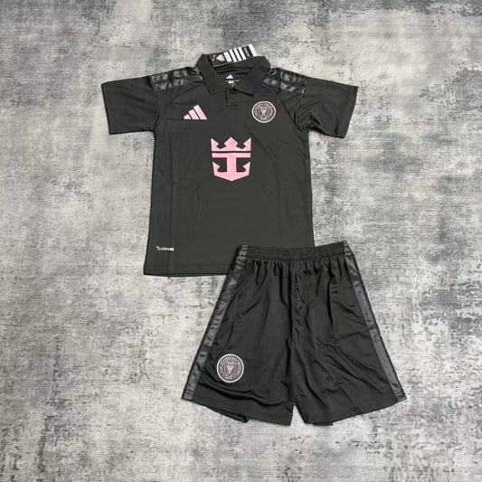 Conjunto Infantil Inter Miami home preta 2026/27