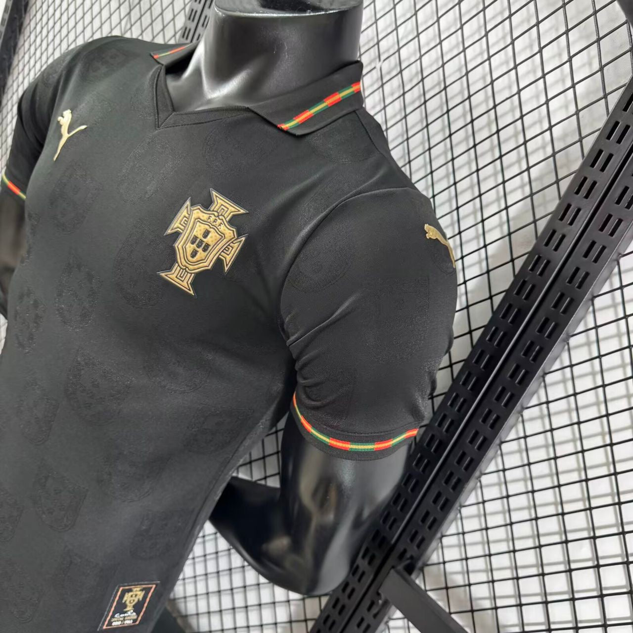 Camisola Seleção Portugal edição especial pantera negra EUSÉBIO 2026/27 PLAYER - AUTHENTIC