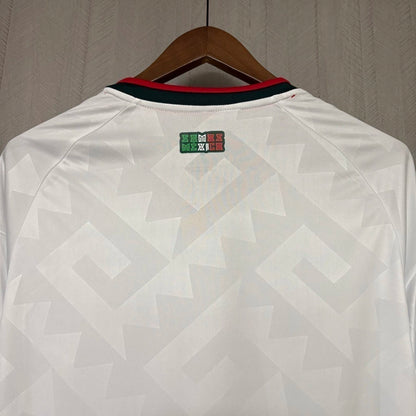 Camisola Seleção do México MANGA LONGA alternativa  branca - Copa do Mundo 2026