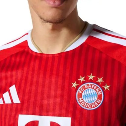 Camisola Bayern De Munique principal vermelha 2026/27 - MANGA LONGA