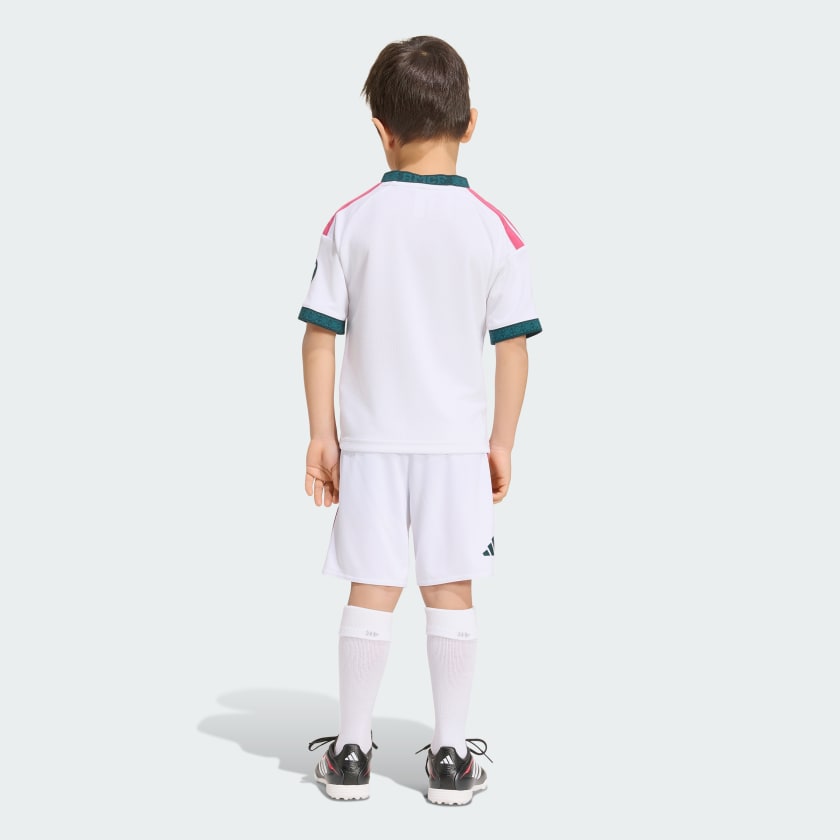 Conjunto Infantil Real Madrid home branco 2026/27