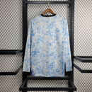 Camisola Portugal azul manga longa home Euro 2024