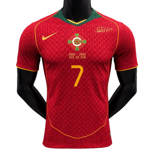 Camisola Portugal Vermelha 2026 Player