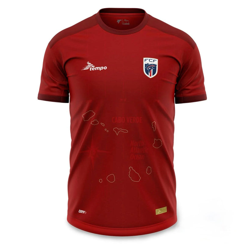 Seleção Cabo Verde 2024 - vermelha