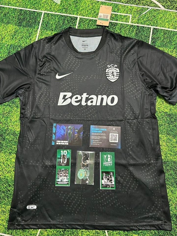 Camisola AWAY alternativo 2025/26 preto