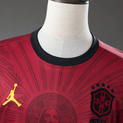 Camisola Brasil Vermelha Concept 2026