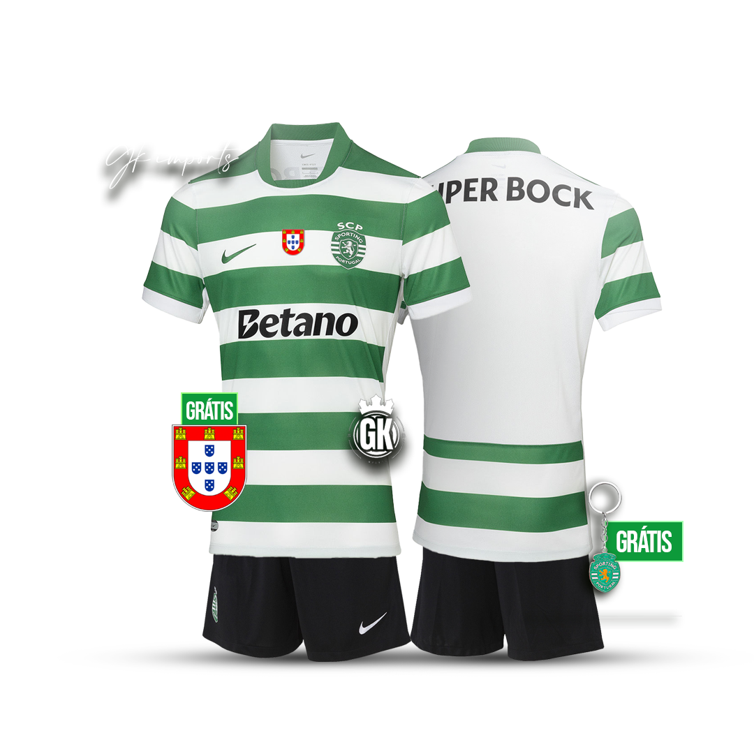 Conjunto Infantil Sporting CP Principal 2025/26 – imagem 6
