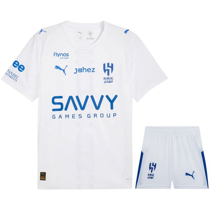 Conjunto infantil Al Hilal alternativo 2025/26