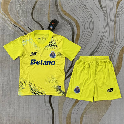 Conjunto Infantil FC Porto Guarda-Redes Amarelo 2026/27 – imagem 3